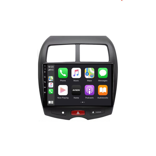 Navigation für Mitsubishi ASX 1 2010-2016 | CarPlay | Android Auto | WIFI | Bluetooth | QLED | XR4