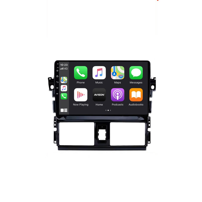Navigation für Toyota Vios Yaris 2013-2016 | CarPlay | Android Auto | WIFI | Bluetooth | QLED | XR4