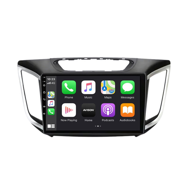 Navigation für Hyundai Creta Ix25 2015-2019 | CarPlay | Android Auto | WIFI | Bluetooth | QLED | XR4
