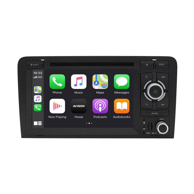 Navigation für Audi A3 | Carplay | Android | DAB | Bluetooth | WIFI | 64 GB | DVD