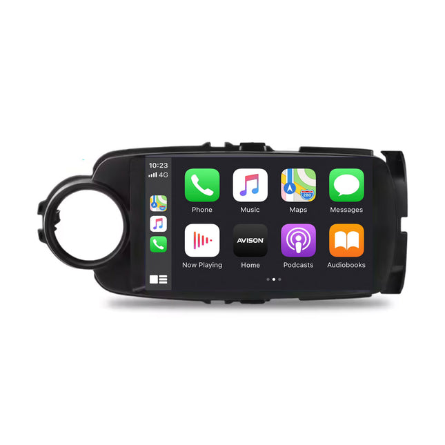 Navigation für Toyota Yaris 2012-2017 | CarPlay | Android Auto | WIFI | Bluetooth | QLED | XR4