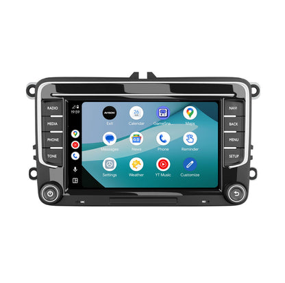 Apple CarPlay & Android Auto Autoradio für VW, Seat & Skoda - 7" QLED, DAB+, 64GB, GPS - AVN-R570