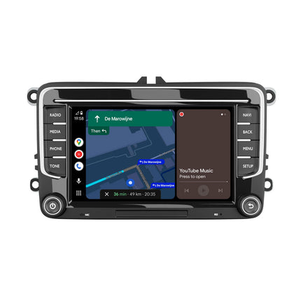 CarPlay & Android Navigation für VW Seat & Skoda 7" | 64 GB | DAB+ | 8 CORE