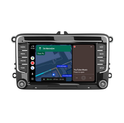 Apple CarPlay & Android Auto Autoradio für VW, Seat & Skoda - 7" QLED, DAB+, 64GB, GPS - AVN-R570