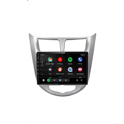 Navigation für Hyundai Accent 2010-2017 | CarPlay | Android Auto | WIFI | Bluetooth | QLED | XR4