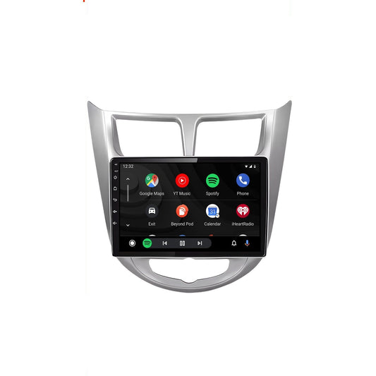 Navigation für Hyundai Accent 2010-2017 | CarPlay | Android Auto | WIFI | Bluetooth | QLED | XR4