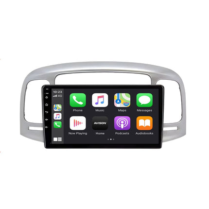 Navigation für Hyundai Accent 3 2006-2011 | CarPlay | Android Auto | WIFI | Bluetooth | QLED | XR4