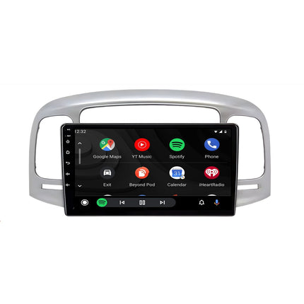 Navigation für Hyundai Accent 3 2006-2011 | CarPlay | Android Auto | WIFI | Bluetooth | QLED | XR4