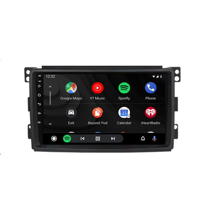 Navigation für Mercedes Benz Smart Fortwo 451 2006-2009 | CarPlay | Android Auto | WIFI | Bluetooth | QLED | XR4
