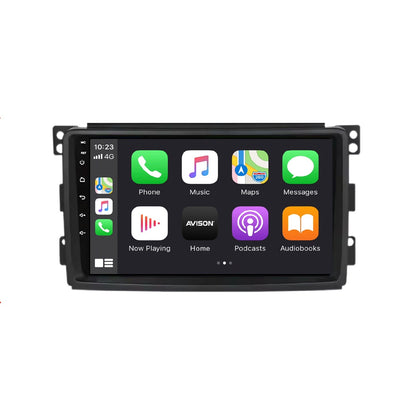 Navigation für Mercedes Benz Smart Fortwo 451 2006-2009 | CarPlay | Android Auto | WIFI | Bluetooth | QLED | XR4