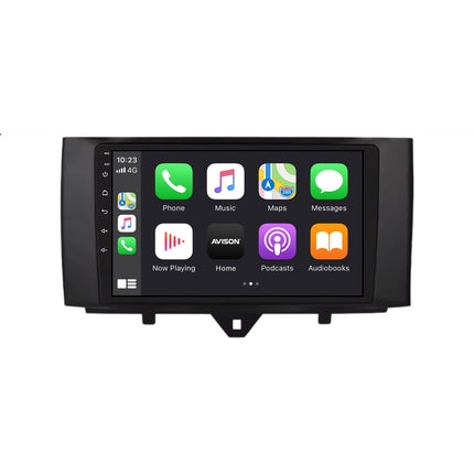 Navigation für Mercedes Benz Smart Fortwo 451 2010-2015 | CarPlay | Android Auto | WIFI | Bluetooth | QLED | XR4