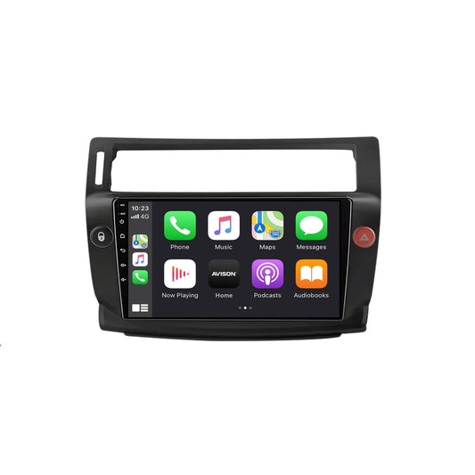 Navigation für Citroen C4 2004-2009 | CarPlay | Android Auto | WIFI | Bluetooth | QLED | XR4