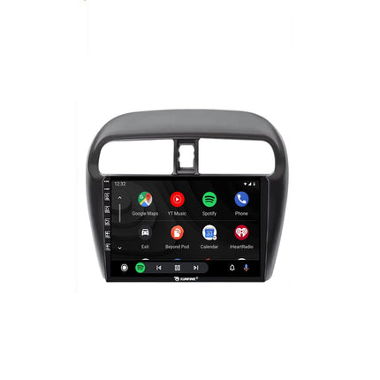 Navigation für Mitsubishi Mirage 2012-2018 | CarPlay | Android Auto | WIFI | Bluetooth | QLED | XR4