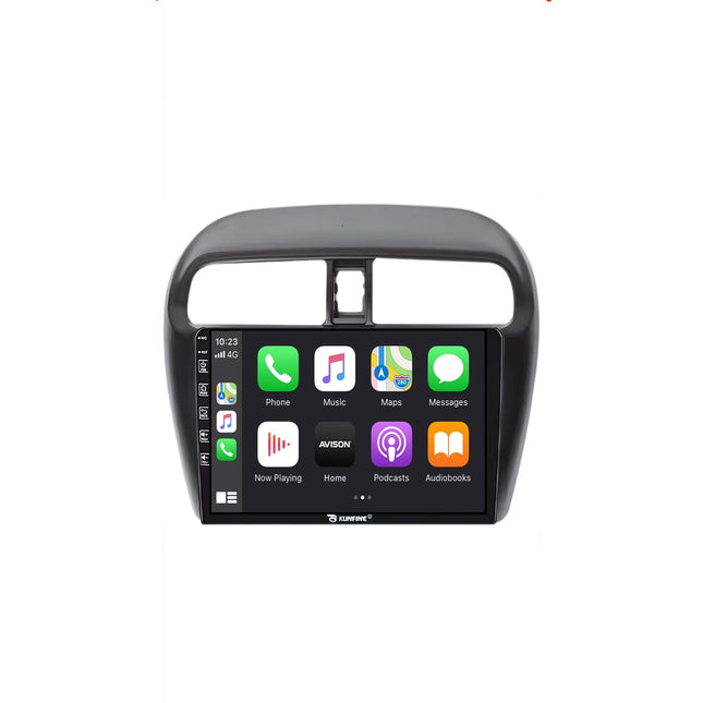 Navigation für Mitsubishi Mirage 2012-2018 | CarPlay | Android Auto | WIFI | Bluetooth | QLED | XR4