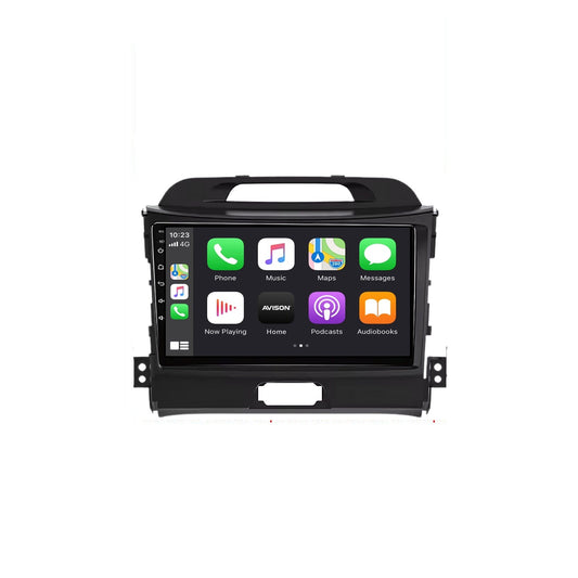 Navigation für Kia Sportage 3 SL 2010-2016 | CarPlay | Android Auto | WIFI | Bluetooth | QLED | XR4