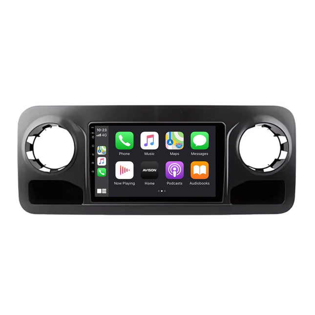 Navigation für Mercedes Sprinter W907 2018-2023 | CarPlay | Android Auto | WIFI | Bluetooth | QLED | XR4