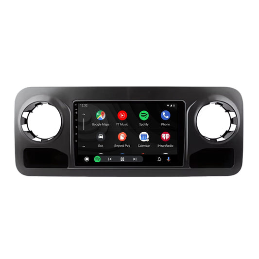 Navigation für Mercedes Sprinter W907 2018-2023 | CarPlay | Android Auto | WIFI | Bluetooth | QLED | XR4