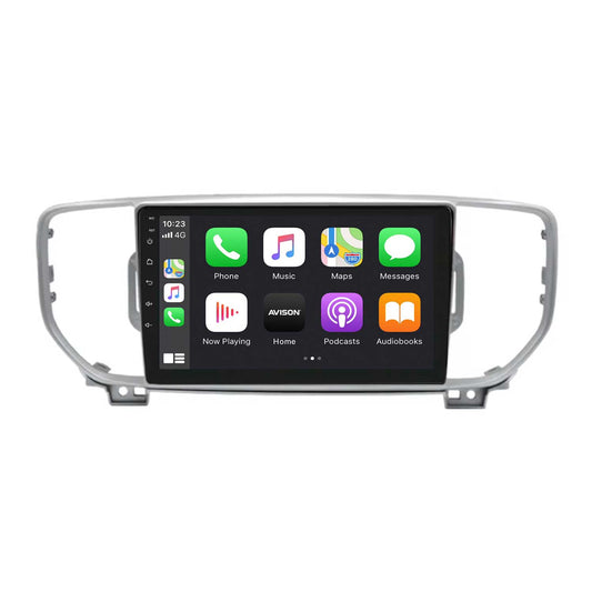 Navigation für Kia Sportage 4 QL 2016-2018 | CarPlay | Android Auto | WiFi | Bluetooth | Qled | XR4