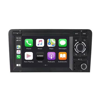 Navigation für Audi A3 | Carplay | Android | DAB | Bluetooth | WIFI | Slim