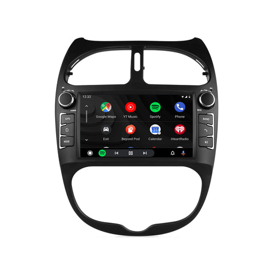 Navigation für Peugeot 206 206CC | Carplay | Android | DAB | Bluetooth