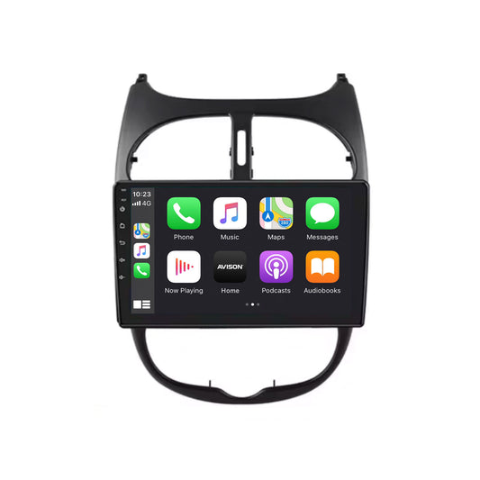 Navigation für Peugeot 206 206CC | Carplay | Android | DAB+ | Bluetooth | XR4