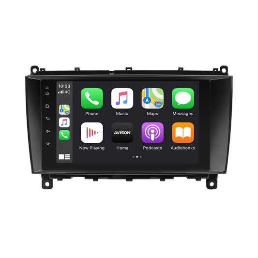 Navigation für Mercedes CLK 2003-2009 | Carplay | Android | DAB+ | Bluetooth | WIFI