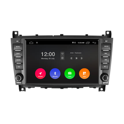 Navigation für Mercedes W203 W209 CLS CLK | Carplay | Android | DAB | Bluetooth