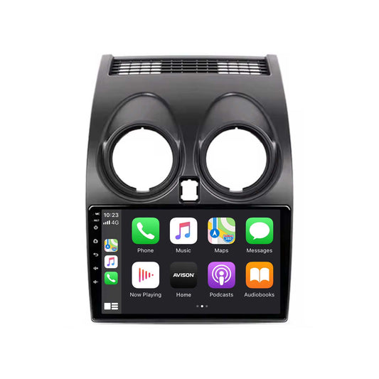 Navigation für Nissan Qashqai J10 | Carplay | Android | DAB+ | Bluetooth | WIFI | XR4