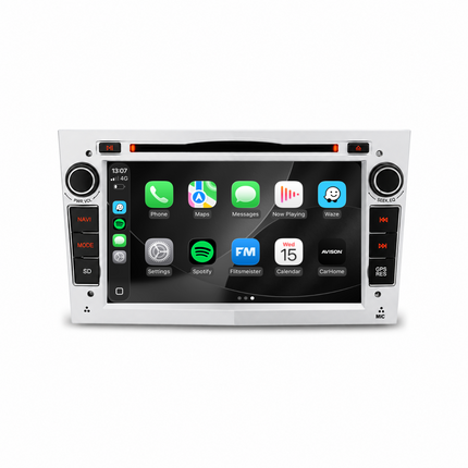 Navigation für Opel Silber 7" | Carplay | Android | DAB+ | Bluetooth | WIFI | CD