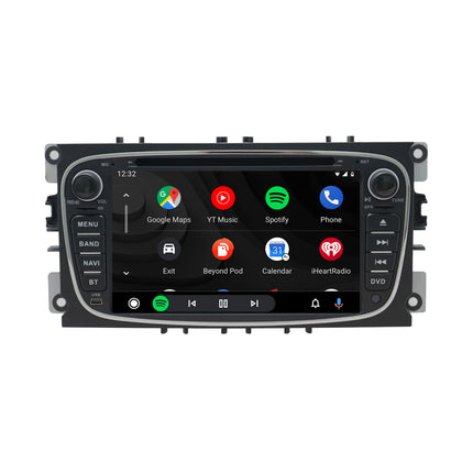 Navigation für Ford Black Oval 7" | CarPlay | Android | DAB+ | Bluetooth | 64GB