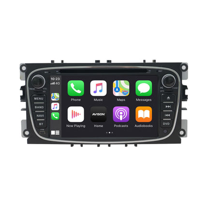 Navigation für Ford Black Oval 7" | CarPlay | Android | DAB+ | Bluetooth | 64GB