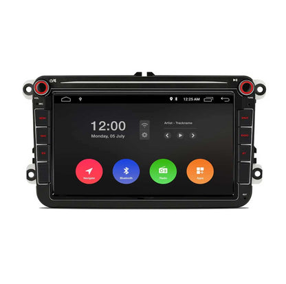 Navigation für VW Seat & Skoda 8 Zoll | Carplay | Android | DAB+ | Bluetooth | WIFI