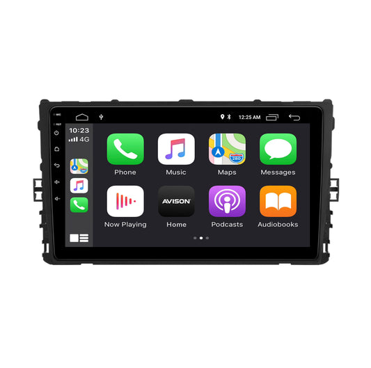 Navigation für Volkswagen mit MIB fit 9" | Carplay | Android Auto | Bluetooth | DAB