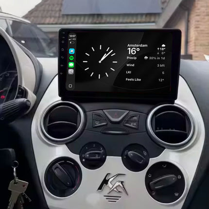 Navigation für Ford Ka 2008-2016 | CarPlay | Android Auto | WIFI | Bluetooth | QLED