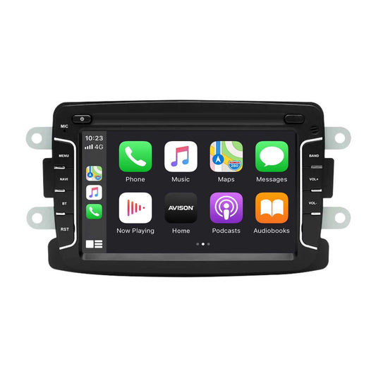 Navigation für Dacia Renault | Carplay | Android Auto | DAB+ | Bluetooth