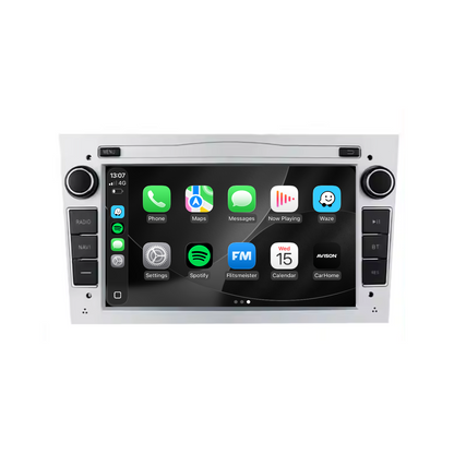 Navigation für Opel Silber 7" | Carplay | Android | DAB+ | Bluetooth | 32GB
