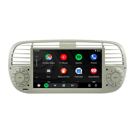 Navigation für Fiat 500  | Carplay | Android | DAB | Bluetooth | Mehr Optionen