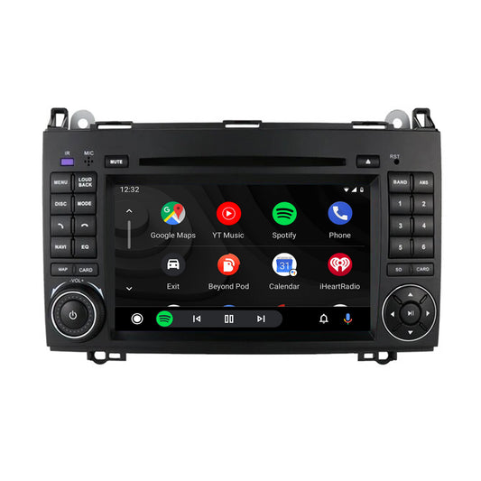 Navigation für Mercedes 7" | Carplay | Android | DAB | Bluetooth | 64GB