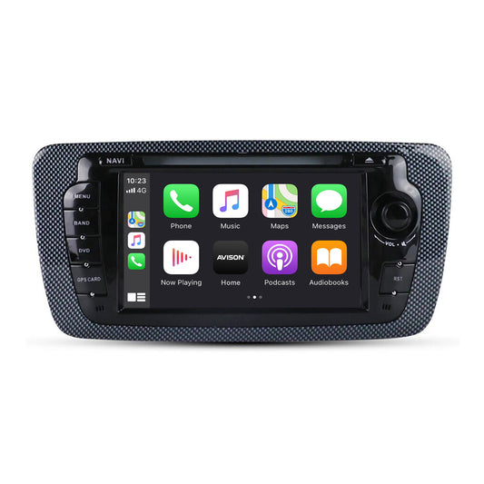 Navigation für Seat Ibiza 6J | Carplay | Android | DAB+ | Bluetooth | 64GB