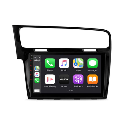 Navigation für VW Golf 7 | Carplay | Android | DAB | Bluetooth | 64 GB | Schwarz