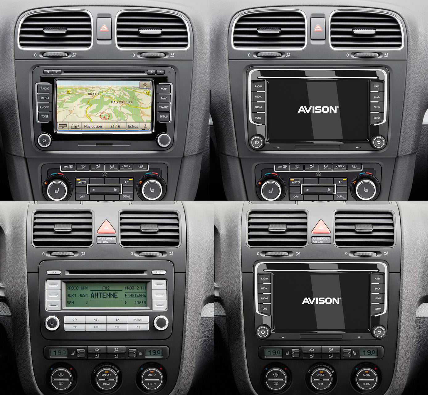 Navigation für VW Seat & Skoda 7