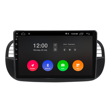 Navigation für Fiat 500  | Carplay | Android | DAB | Bluetooth | Mehr Optionen