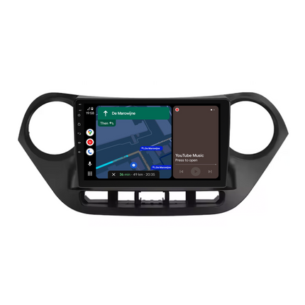 Navigation für Hyundai I10 2014-2017 | CarPlay | Android Auto | WLAN | Bluetooth | QLED | XR6