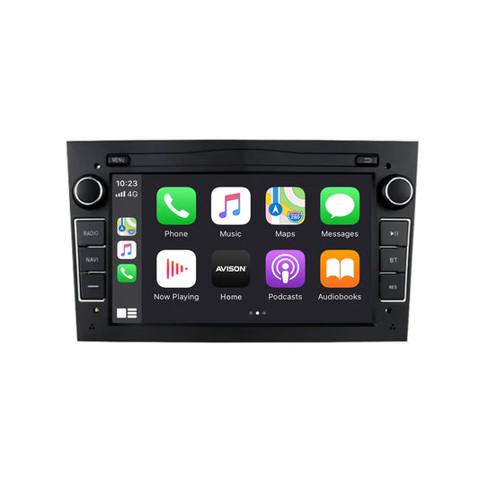 Navigation für Opel Schwarz 7" | Carplay | Android | DAB+ | Bluetooth | 32GB
