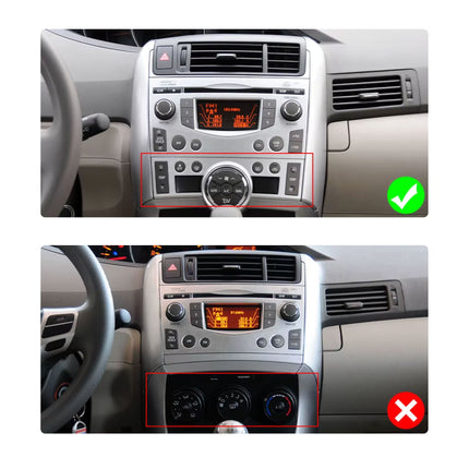 Navigation für Toyota Verso 2009-2018 | CarPlay | Android Auto | WIFI | Bluetooth | QLED | XR6