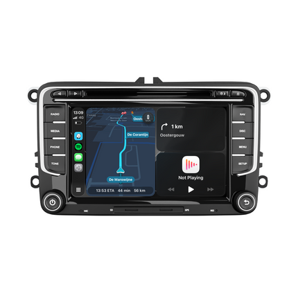 VW Seat & Skoda Navigation Pro | Kabelloses Carplay | Android Auto | DAB+ | 64 GB