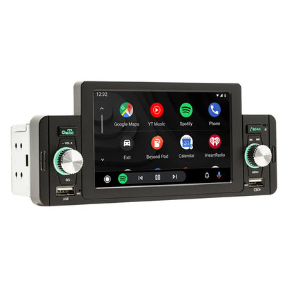 1 DIN 5" Autoradio mit CarPlay und Android Auto