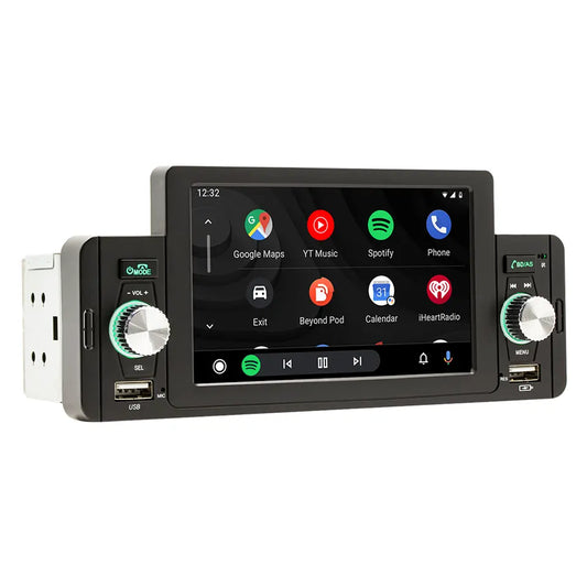 1 DIN 5" Autoradio mit CarPlay und Android Auto