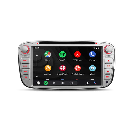 Navigation für Ford Silver Oval 7" | CarPlay | Android | DAB+ | Bluetooth | 64GB
