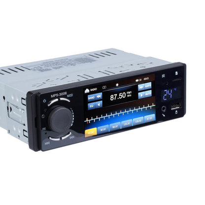 1 DIN Autoradio mit 4" Bildschirm | Bluetooth | FM | AUX | Kamera